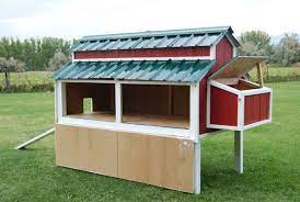Chicken Coop With Hinged Sides That Make Cleaning Easier Building A Chicken Coop Diy Chicken Coop Plans Chicken Coop Plans Free