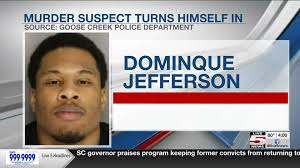 VIDEO: Police: Goose Creek murder suspect turns himself in