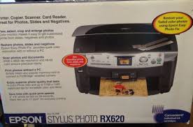 Unlike the r200, it offers card slots—for seven memory card formats—and a usb. Epson Stylus Photo Rx620 All In One Inkjet Printer For Sale Online Ebay