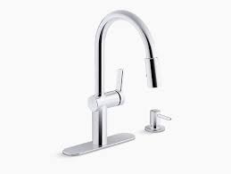 koi pull down kitchen faucet kohler