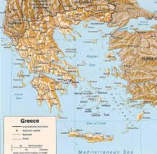 Harta grecia, insule, statiuni autor: Mapas De Grecia Guia Blog Grecia