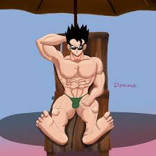 Gohan muscle