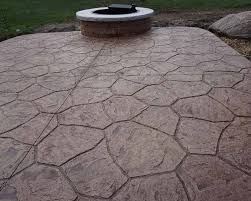 A basic, single color layout is about $10 per square foot, while a complex design is as much as $28 per square foot. Heavy Stone Concrete Stamp Pattern Fuller Concrete