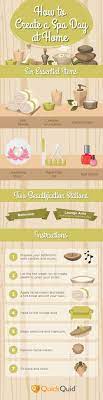 How To Create A Spa Day At Home Infographic Diy Spa Day Home Spa Treatments Diy Spa