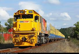 7307 Kiwirail Emd Gt22 Mc Dft At Wellington New Zealand By John Russell New Zealand Old Trains Dft