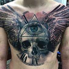 Top 101 Best Wing Tattoo Ideas 2021 Inspiration Guide Chest Tattoo Men Wing Tattoo Men Cool Chest Tattoos