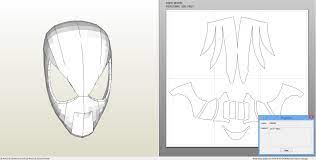 Iron man, spiderman, batman and other guys have luck to have cool mask. Foamcraft Pdo File Template For Spiderman Faceshell Foam