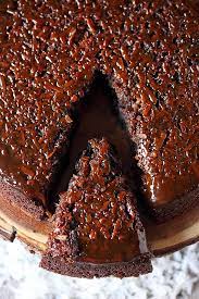 Coconut Caramel Chocolate Upside Down Cake Mind Over Batter Recipe Desserts Yummy Cakes Coconut Caramel