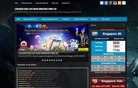 Live Draw Sgp Live4dsgp Com Live Draw Singapore Pools 4d Pesiar Indonesia Poker