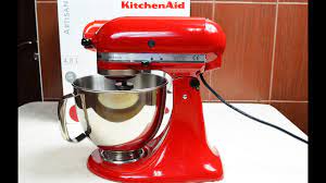 Miscare planetara cu rotatie in jurul axului si miscare circulara simultana pentru un mix omogen. Kitchen Aid Artisan Prezentare Unboxing Youtube