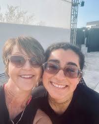 Me and my friend @ana_kaheri, the lovely yoga instructor, at MoonPalace in  Mexico.