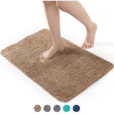 Toppop Bath Rug Bath Mat Plush Soft Bathroom Rugs Anti Slip Rubber Backing 30x20inch Ma