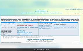 Check the mha ib acio tier 1 result 2021 link and other details below. Ib Acio Result 2017 Date Uncertain Tier 2 Exam Date Changed Details At Mha Nic In