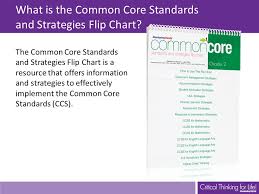 common core standards and strategies flip chart ppt video