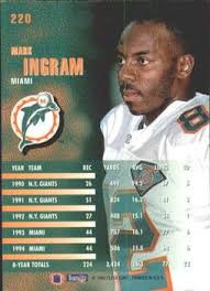 In 2008, mark ingram sr. Mark Ingram Sr Gallery Trading Card Database