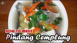 Kajhi jablang april 29, 2012. Resep Pindang Cemplung Segeerrr Tenan Youtube
