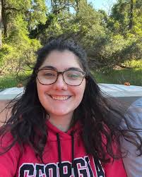 Congratulations to our student employees who are graduating today! 🎓  Sophie Forbes is graduating with a B.A. in Anthropology and B.A. in  Geology, a minor in Classics and Comparative Cultures, and a