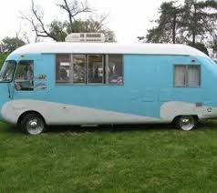 Image result for Blue 1968 Motor Home