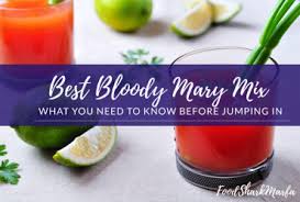 The 10 Best Bloody Mary Mixes In 2020 Food Shark Marfa