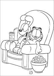 Simple free garfield coloring page to print and color. Pin By Jeff On Coloring Pages Halloween Coloring Pages Space Coloring Pages Animal Coloring Pages