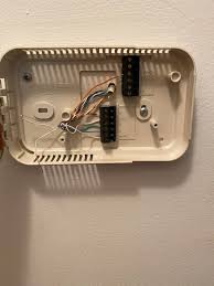 Wiring a heat pump thermostat to the air handler and outdoor unit! Thermostat Wiring Help Heat Pump Carrier Has One Y Nest Needs Y1 And Y2 Photos Attached Nest