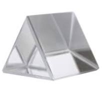 Amazon.com: EISCO Prisma equilátero, 1.024 in de longitud, caras de 1  pulgada (1.024 in) - triangular - vidrio de calidad óptica - excelente para  la ...