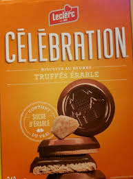Celebration Biscuits Au Beurre Truffes Erable Leclerc 240 G