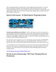 Free sports betting information, picks and tips from professional sports bettors. Pdf Top 3 Sports Betting System Review Betting System That Work John Moree Academia Edu