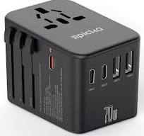 EPICKA Universal Travel Adapter, GaN International Plug ...