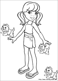 Get hold of these colouring sheets that are full of polly pocket images and offer them to your kid. Polly Pocket Coloring Picture