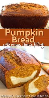 Pumpkin Bread With Cream Cheese Filing In 2020 Bread Recipes Sweet Pumpkin Bread Recipe Pumpkin Bread