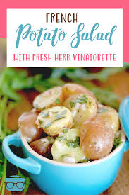French Potato Salad With Fresh Herb Vinaigrette Recipe Recipes French Potato Salad Side Recipes