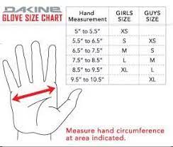 Dakine Glove Mitten Size Chart Baby Gloves Gloves Mitten Gloves