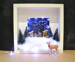 Ribba For Xmas Ikea Hackers Christmas Decor Diy Christmas Shadow Boxes Holiday Inspiration Christmas