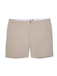 Details About Old Navy Women Brown Khaki Shorts 18 Plus