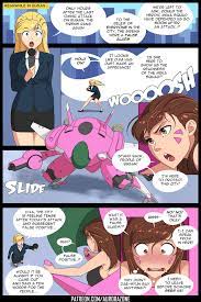 D.VA's Battle comic porn - HD Porn Comics