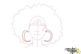 How To Draw African American Hair - Drawingnow