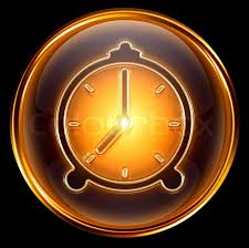 Open your phone's clock app. Clock Icon Gold Isolated On Black Stock Image Colourbox