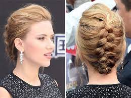 Emma Stone S Braid Is Perfect For Your Next Summer Wedding Penteados Cabelo Casamento Cabelo