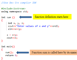 Functions in C++ Programming Functions in C++ Programming