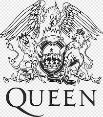 You can color in the lines or turn it around and decorate freely on the blank side. Queen Logo Queen Rocks Musical Ensemble Logo Queen White Mammal Png Pngegg