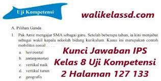 Uji kompetensi bab 6 ppkn kelas 9 hal 184 dapat diunduh pada tombol download dibawah ini. Kunci Jawaban Ips Kelas 8 Uji Kompetensi 2 Halaman 127 133 Wali Kelas Sd