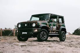 Aape Joins Suzuki For Exclusive Camouflage Jimny Suv Suzuki Jimny Suzuki Suv
