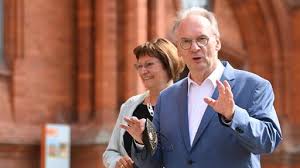 Image captioncdu premier reiner haseloff with his wife gabriela on election day. Fatspcszhcpybm