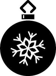 Check spelling or type a new query. Simple Christmas Ornament Black And White With Single Snowflake Clipart Free Download Transparent Png Creazilla