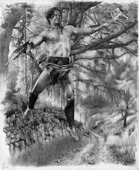 To the ancient greeks and romans the celtic warrior was the archetypal barbarian, stereotypically presented as massive, powerful, and malicious. Ancient Celtic Warrior Drawing By David J Vanderpool Saatchi Art