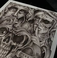 Hear No Evil See No Evil Speak No Evil Clown Drawings Pin On Ink