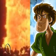 The video earned millions of views and spawned the ultra instinct shaggy meme depicting shaggy rogers as a being of omnipotent power, with subsequent fan art showing him beating other fictional characters such as marvel comics character thanos and goku from the dragon ball franchise, as well as using still images and footage of the behind the. Ultra Instinct Shaggy Verde Confirmed For Smash 5 Scooby Doo Memes Scooby Doo Mystery Incorporated Scooby Doo Mystery Inc