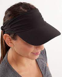 Run In The Sun Visor 28 00 I Wonder If This Would Work With My Short Hair Hats Short Hair Sun Visors For Women Women Visor