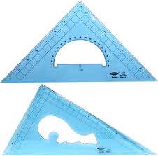 The most innovative you can find. Buy Pack Of 2 Large Transparent Triangle Ruler Set Square 12 Inch 30 60 Degree 9 Inch 45 90 Degree Essential For School And Work Use Inch Scale Online In Vietnam B06xyvxm6g